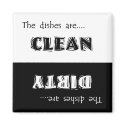 Clean or Dirty Dishwasher Magnet