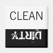 Clean or Dirty Magnets DIshwasher Labels