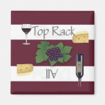 Clean or Dirty Wine Top Rack Dishwasher Magnet
