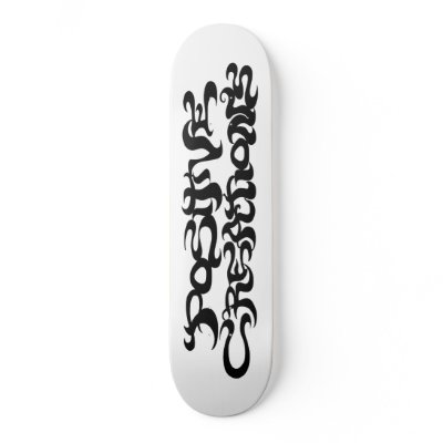 Clean P.C. Lettering Skateboard by ChrisDyer