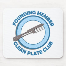 Clean Plate Club Founding Member Mouse Mat