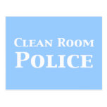 Clean Room Police Gifts Postcard