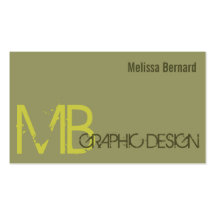 Clean Simple Graphic Design Business Card