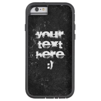 Clean & stylish vintage chalkboard design iPhone 6 case
