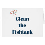 Clean the Fish Tank Cards