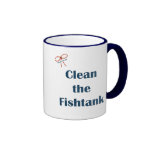 Clean the Fish Tank Coffee Mug