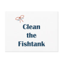 Clean the Fish Tank