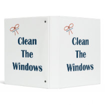 Clean The Windows Reminders binders