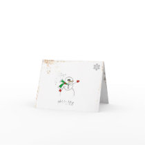 clean world christmas card