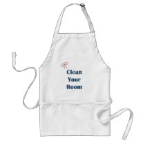 Clean Your Room Reminders Apron