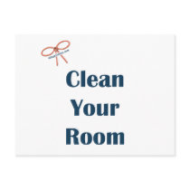 Clean Your Room Reminders