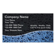 Cleaning Business Cards