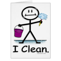 Cleaning cards