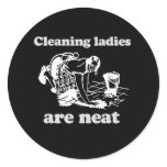 CLEANING LAIDES ARE NEAT stickers