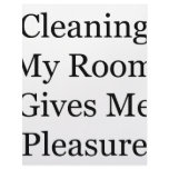 Cleaning My Room Gives Me Pleasure Letterhead Design