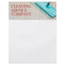 Cleaning service personalized flyer