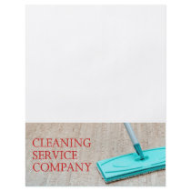 Cleaning service custom flyer
