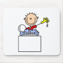 Cleaning The Dishes Mousepad by stick_figures Cleaning The Dishes Mousepad