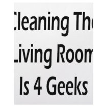 Cleaning The Living Room Is For Geeks letterhead by Supernova23 Cleaning The Living Room Is For Geeks letterhead