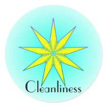 Cleanliness (Virtue sticker)