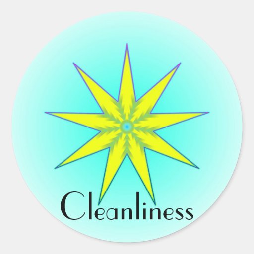 Cleanliness (Virtue sticker)