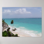 Clear Blue Poster