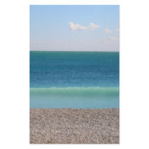 Clear Blue Sea stationary Customized Stationery