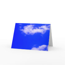 Clear Blue Sky and White Clouds cards