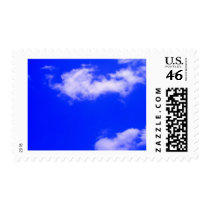 Clear Blue Sky and White Clouds Stamps