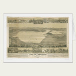 Clear Lake, CA. Panoramic Map (0289A) cards