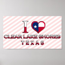 Clear Lake Shores, Texas Posters