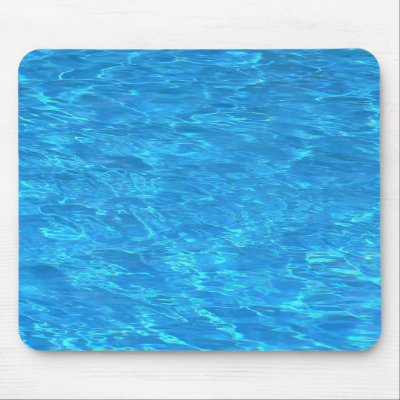 Clear pool water surface mouse pads by Yarijik