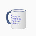 Clear Ribbon Ringer Mug