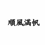 clear sailing; kanji Japanese embroidered shirts