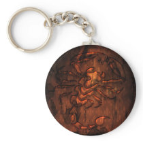 CLEAR SCORPION KEYCHAIN