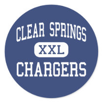 Clear Springs - Chargers - High - League City stickers by customteamsportswear Clear Springs - Chargers - High - League City stickers