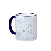 Clear Waterdrops mugs by Lidusik Clear Waterdrops mugs