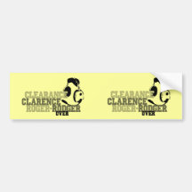 Clearance Clarence Roger Rodger Over Bumper Stickers