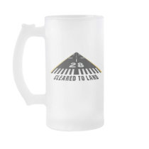 Cleared To Land Runway Mugs