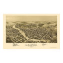 Clearfield, PA Panoramic Map - 1895 posters