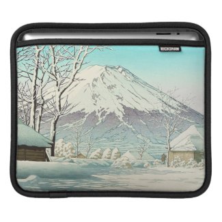 Clearing after Snow at Oshiono Hasui Kawase iPad Sleeve
