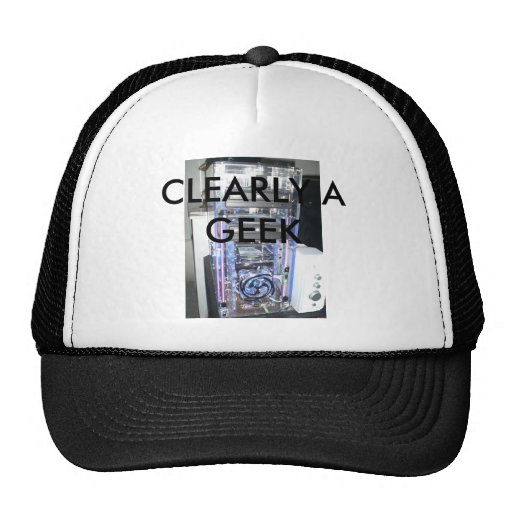 CLEARLY A GEEK TRUCKER HATS