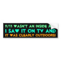 Clearly Outdoors! bumper stickers by iggymak Clearly Outdoors! bumper stickers