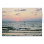 Clearwater Beach Sunset Card