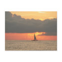 Clearwater Beach Sunset Postcard