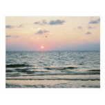 Clearwater Beach sunset postcard