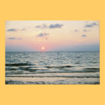 Clearwater Beach Sunset Poster posters