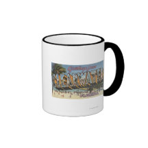 Clearwater, Florida - Large Letter Scenes 2 Coffee Mug
