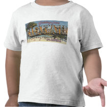 Clearwater, Florida - Large Letter Scenes 2 Tee Shirts