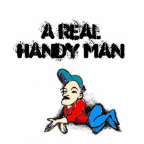 cleave, A real handy man t-shirts by Ron_Hoehn cleave, A real handy man t-shirts